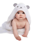 Khăn trùm đầu em bé